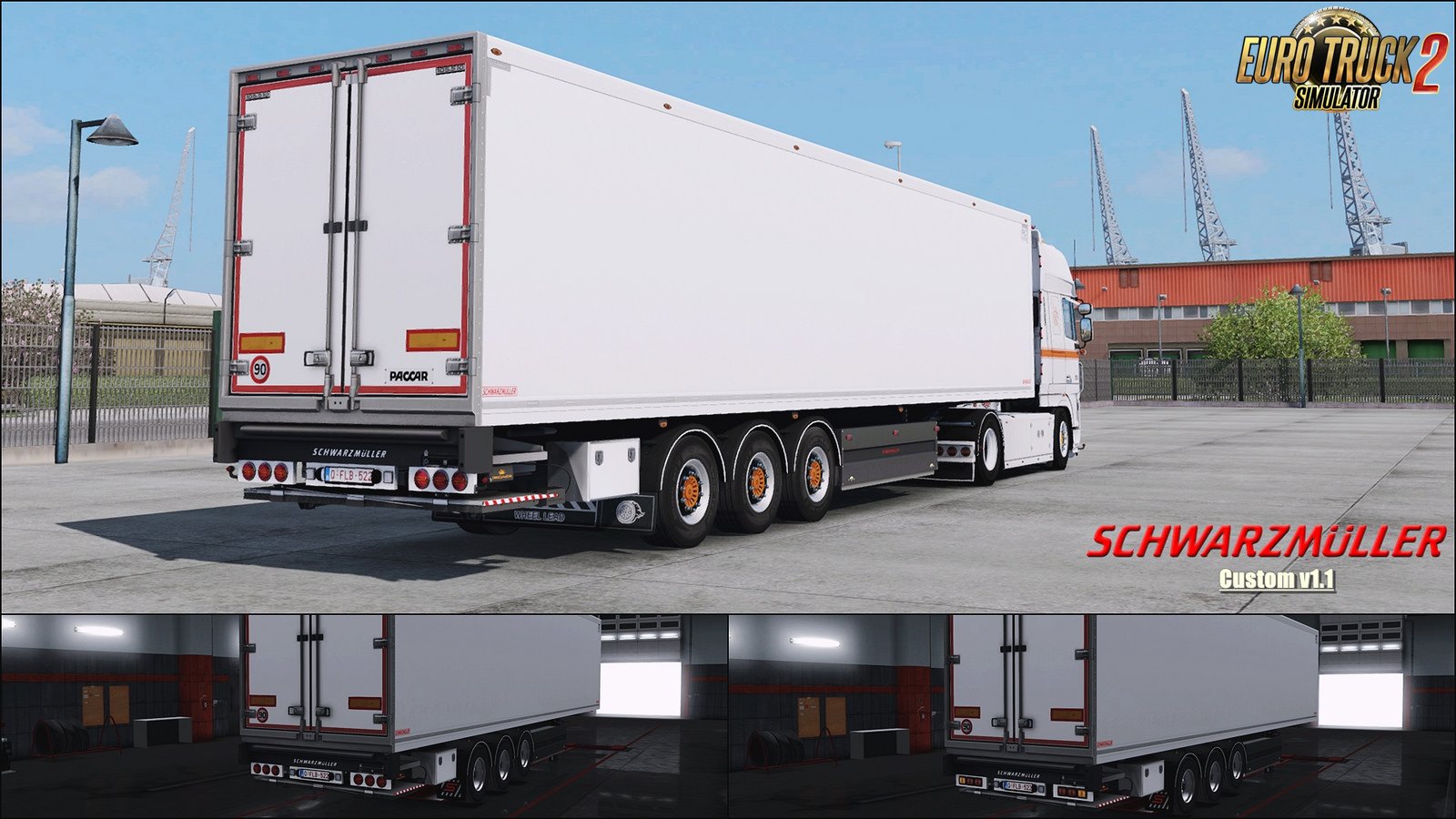 SCS Schwarzmuller Trailer Reworked v1.1 (1.32.x)