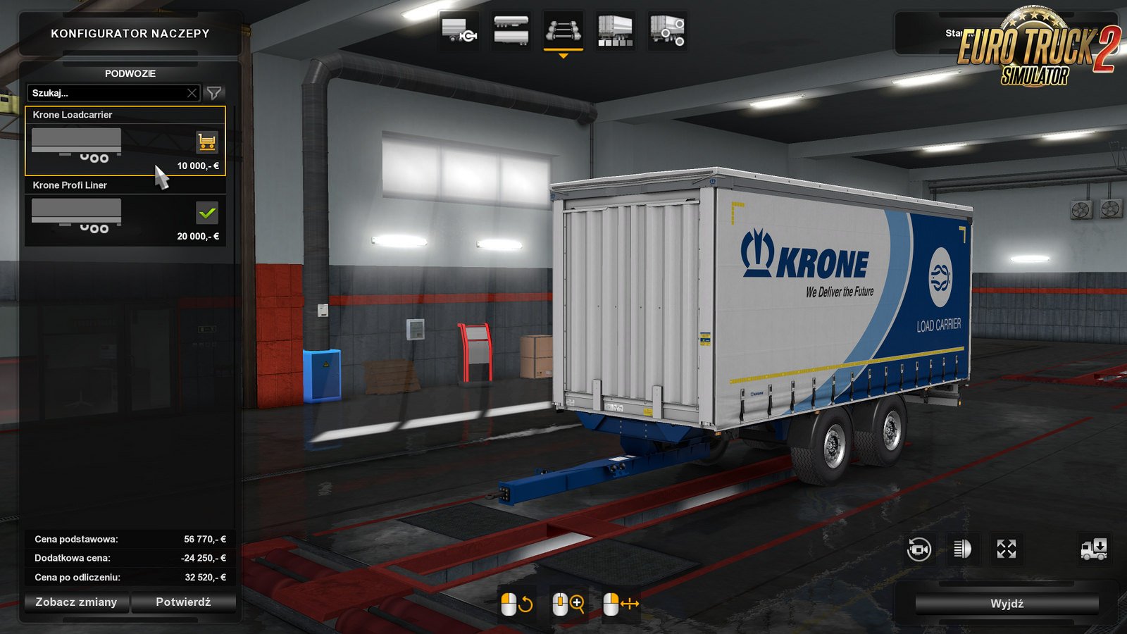 DLC Krone BDF addon by Pannickus for DAF XF 105 By Vad&k [1.32.x]