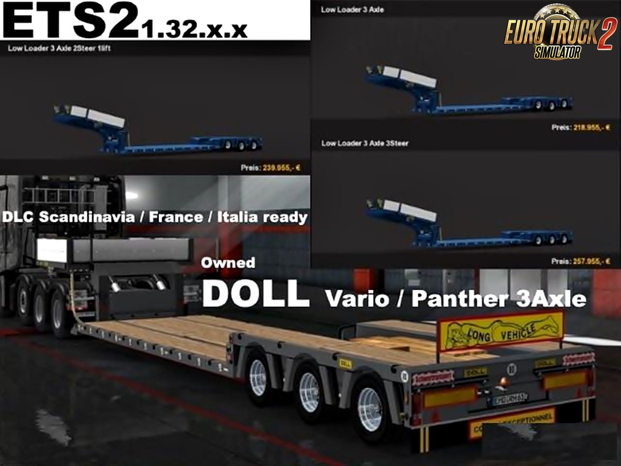 Doll 3Axle low loader owned v7
