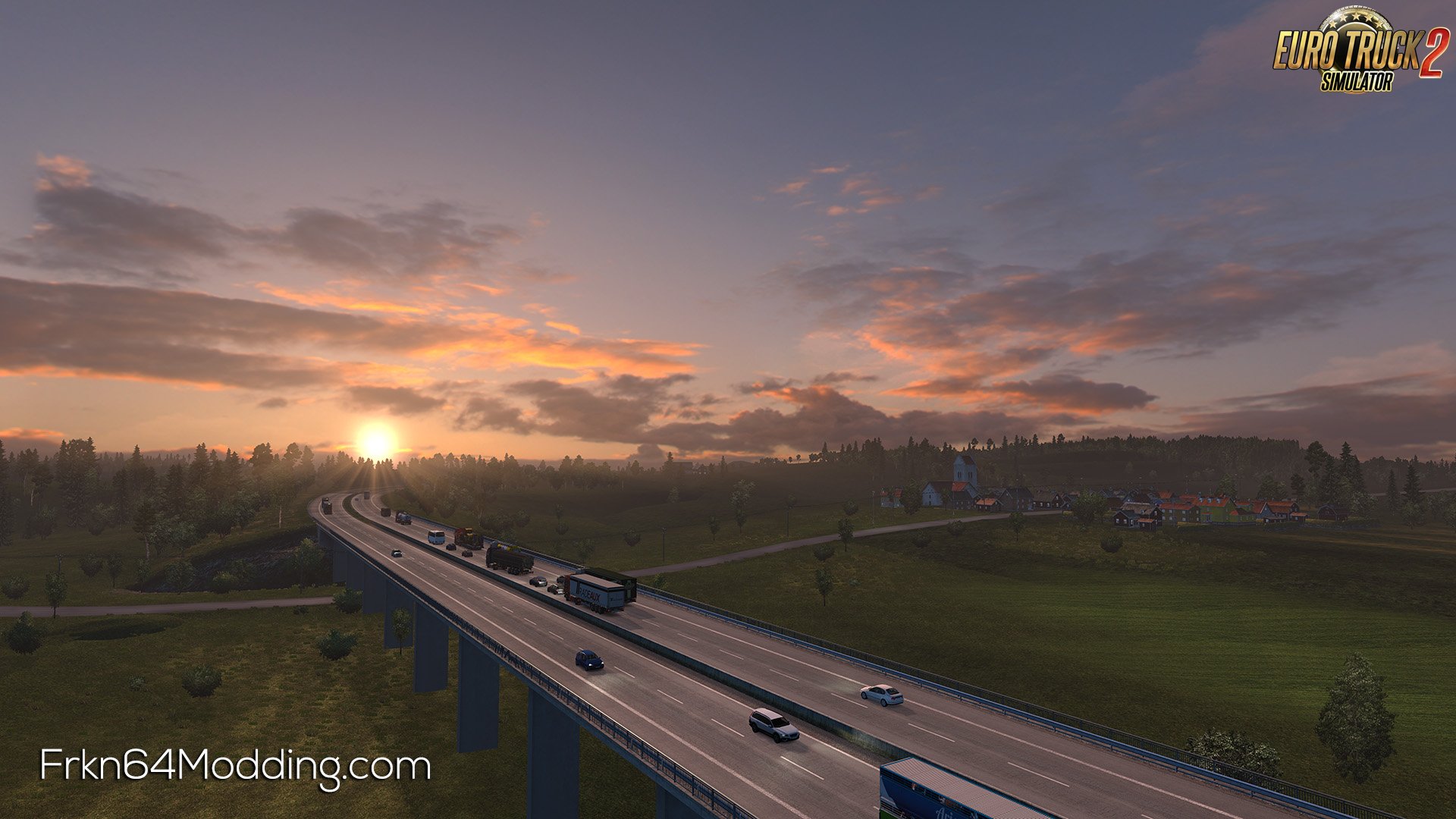 Realistic Graphics Mod v3.0 by Frkn64 (1.35.x) for ETS2