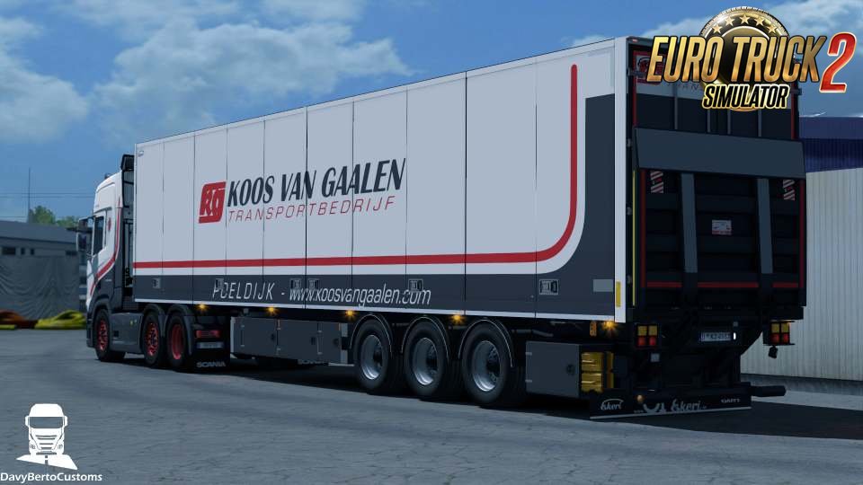 Scania R Koos van Gaalen Combo Skin v1.0 (1.33.x)
