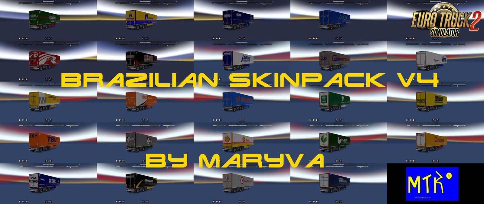 Brazilian Skinpack v4 by Maryva