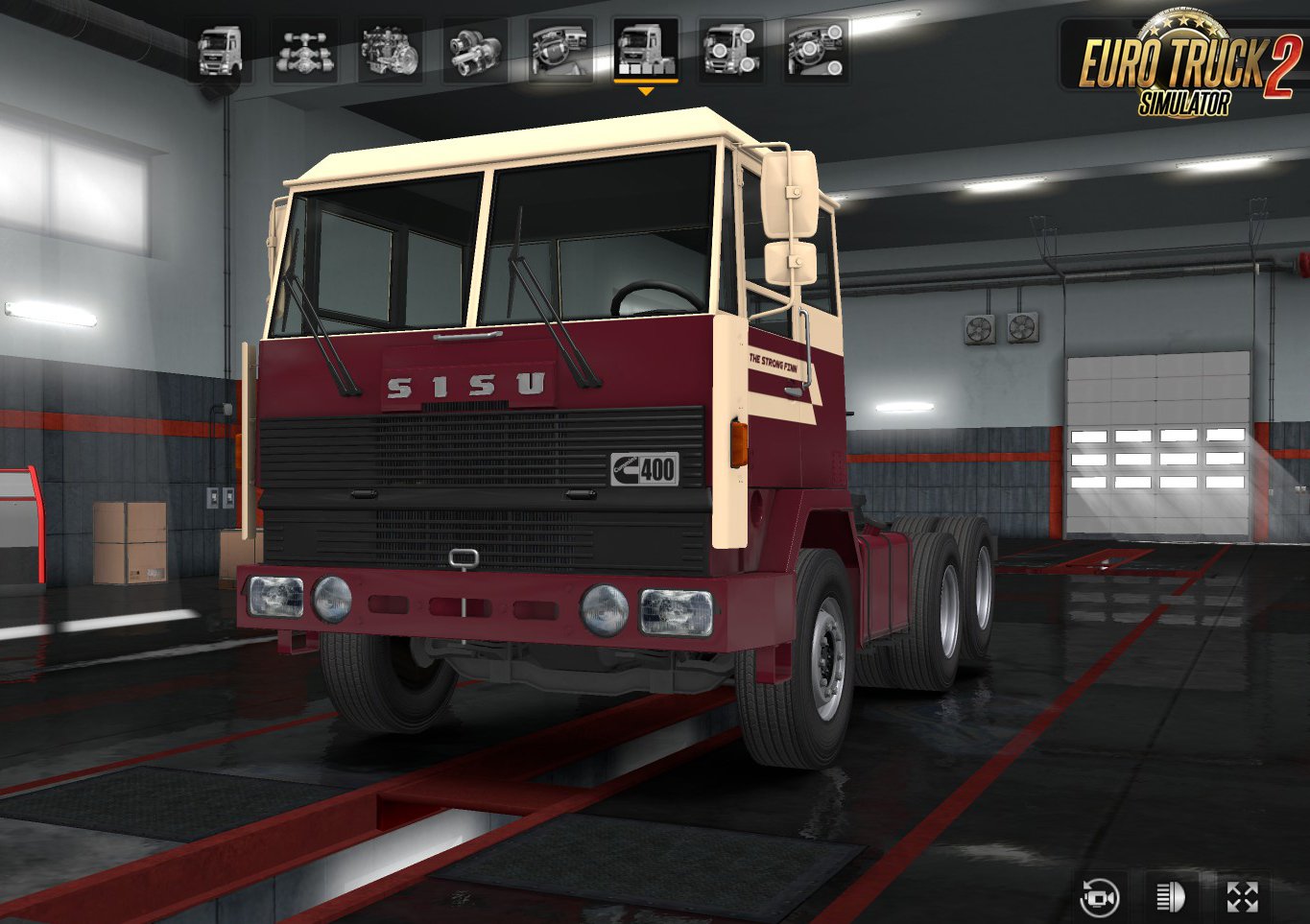 SISU M-series + Interior for Ets2