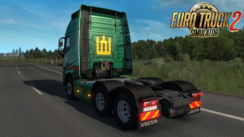 Baltic National Colors DLC for ETS2
