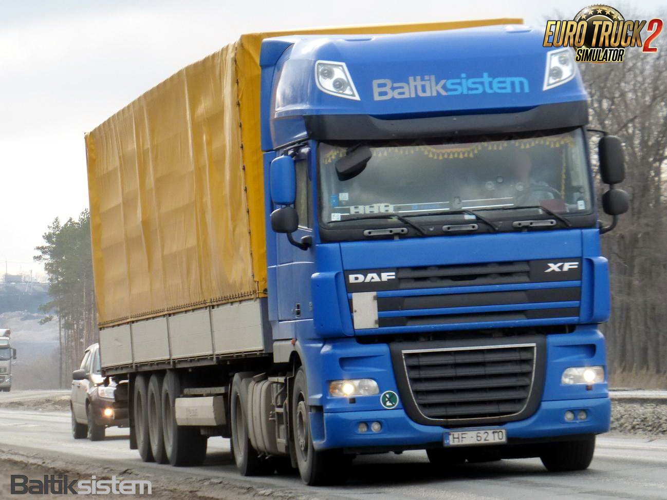 Baltik Sistem Skin for DAF XF 105 v1.2 by Arthur Vince NL (1.33.x)