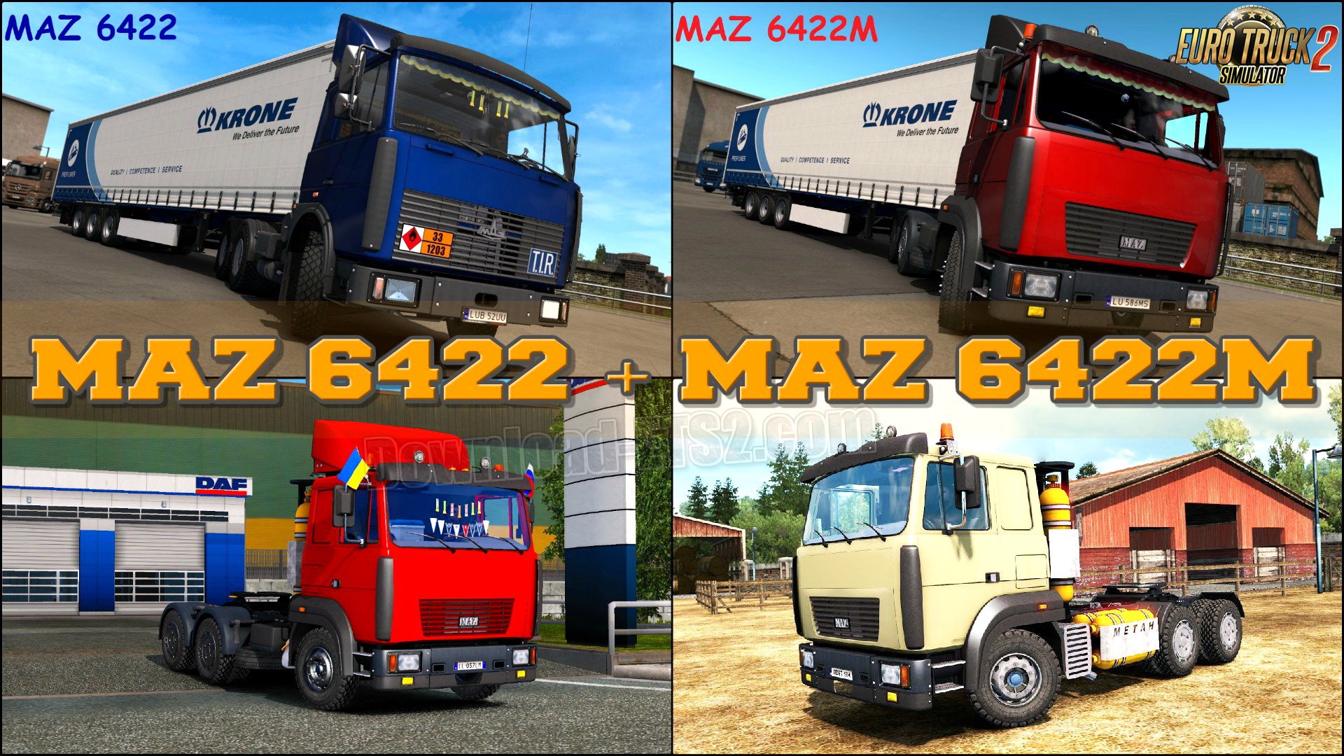 MAZ 6422 + MAZ 6422M v1.0 (1.33.x)