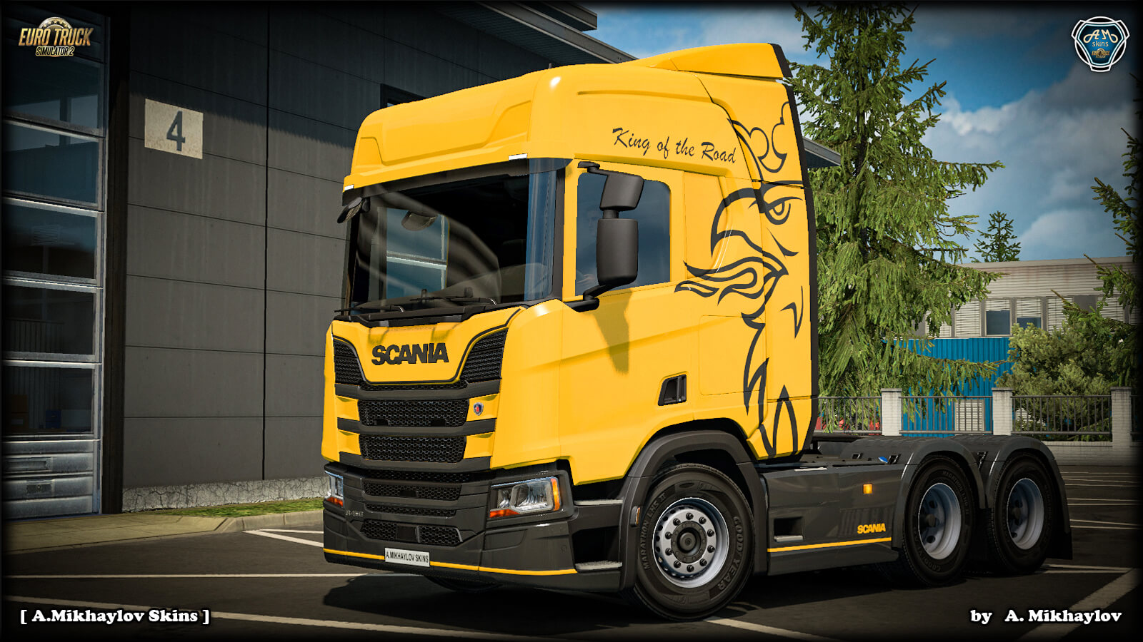 Scania SR King of the Road Repaintable Skin Pack v1.0 (1.33.x)