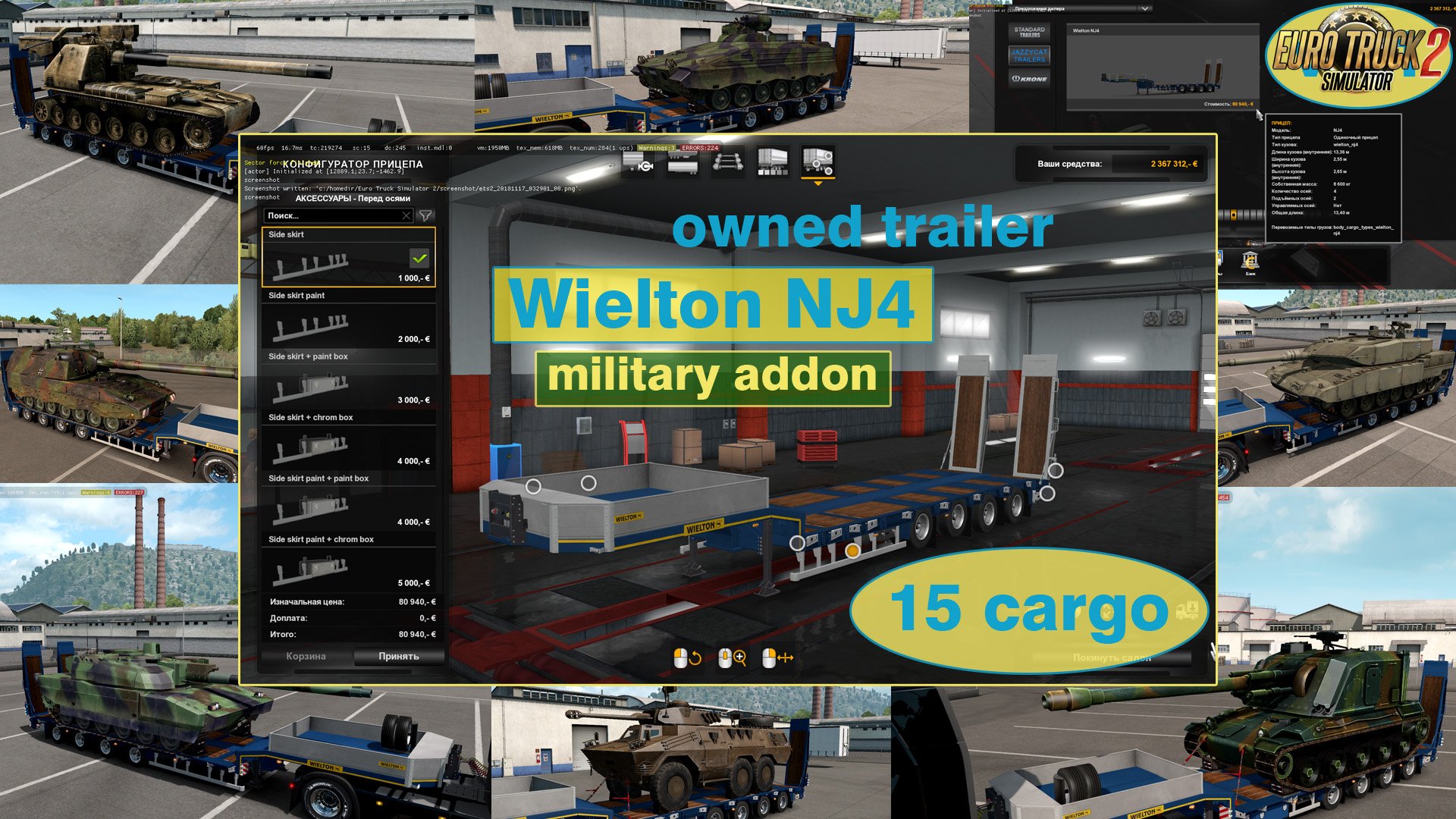 Military addon for Wielton NJ4 v1.1 by Jazzycat