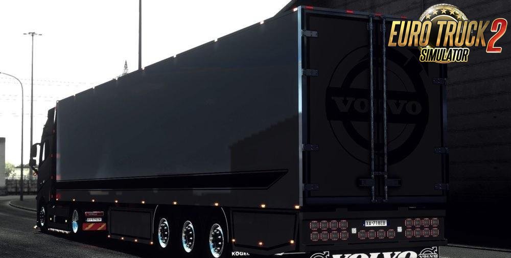 Volvo FH16 European Style Edit + Kogel Trailer v2.0 (1.33.x)