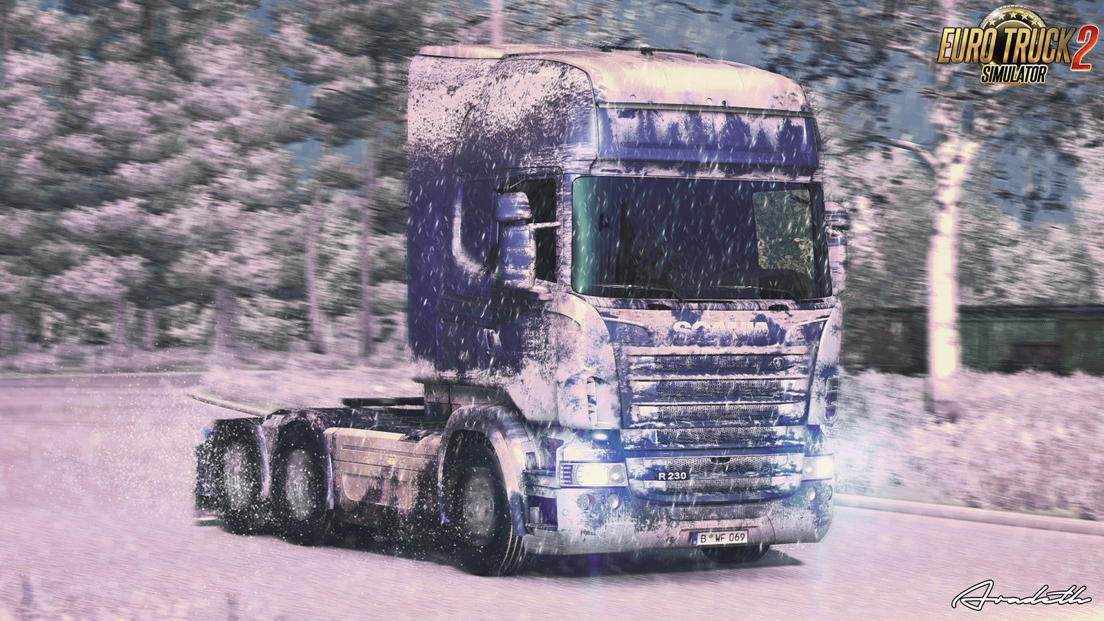 Snow Skin for Scania RS(RJL) [1.33.x]