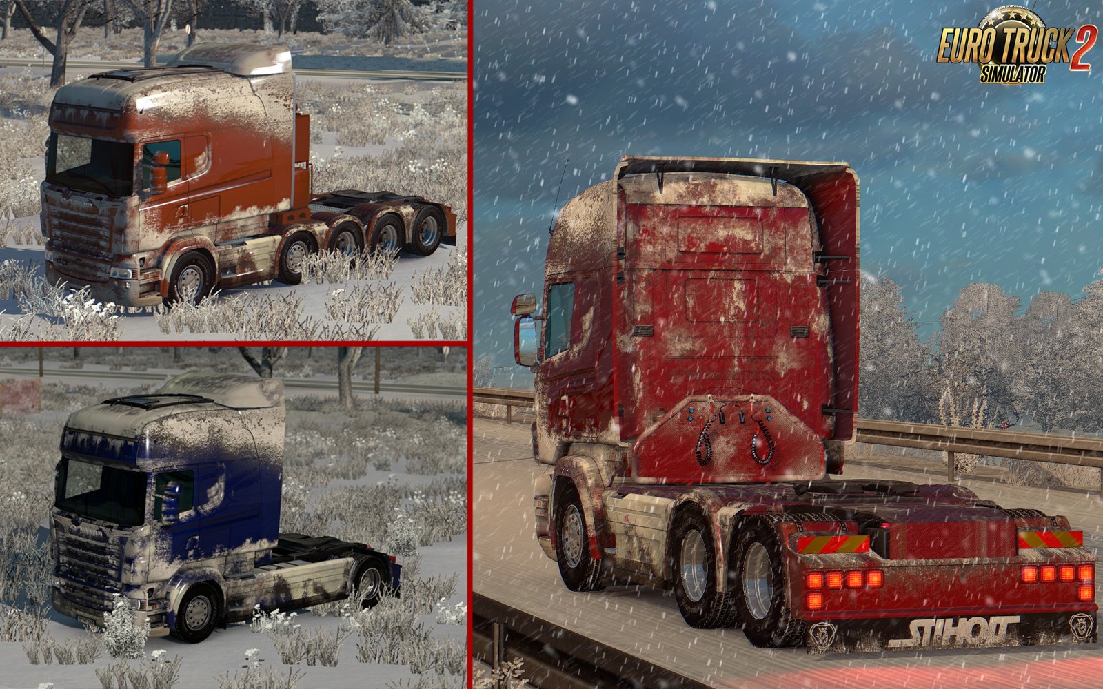 Snow Skin for Scania RS(RJL) [1.33.x]