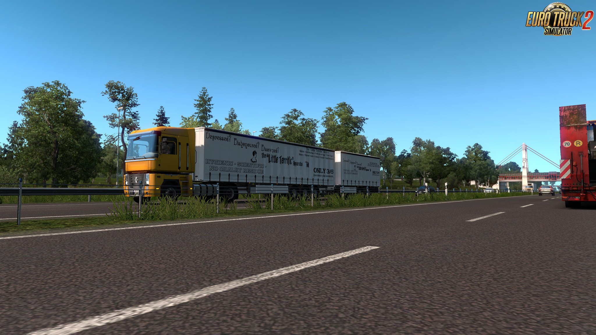 Multiple Trailers in Traffic v5.0 for Ets2