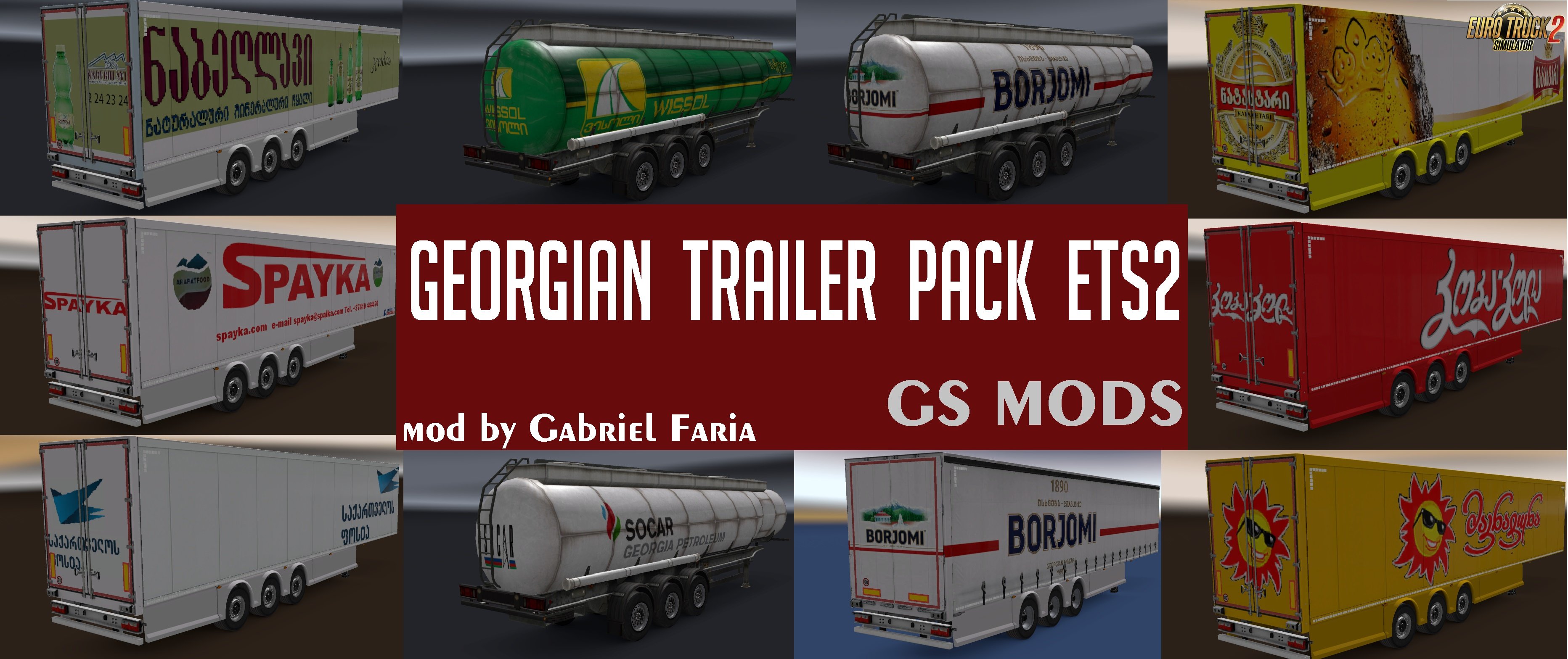 Georgian Trailer Pack for Ets2