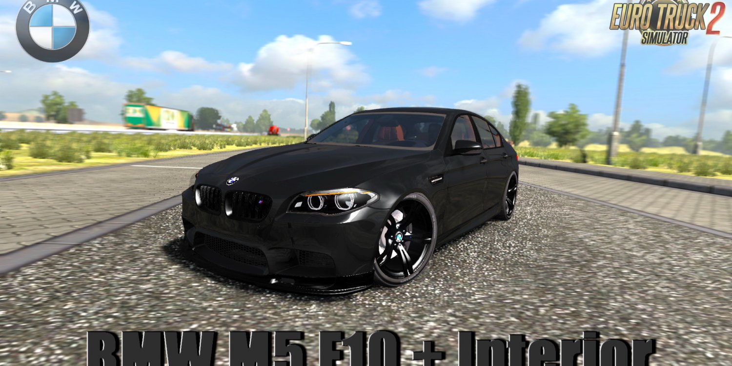 BMW M5 F10 + Interior v1.5 by Buraktuna24 (1.39.x)