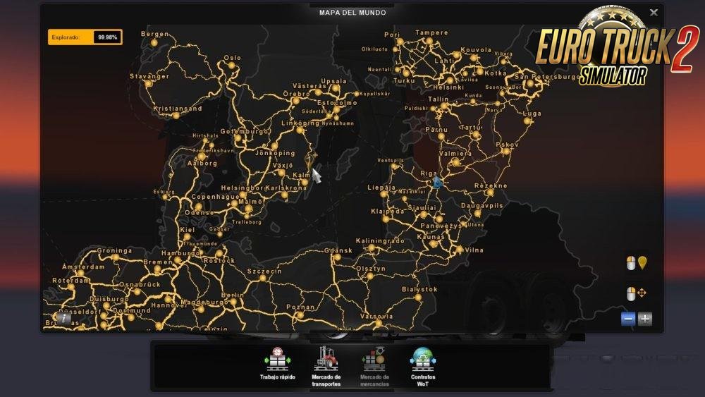 Save Game for Ets2 v.1.33 (Offline and Online All DLC)