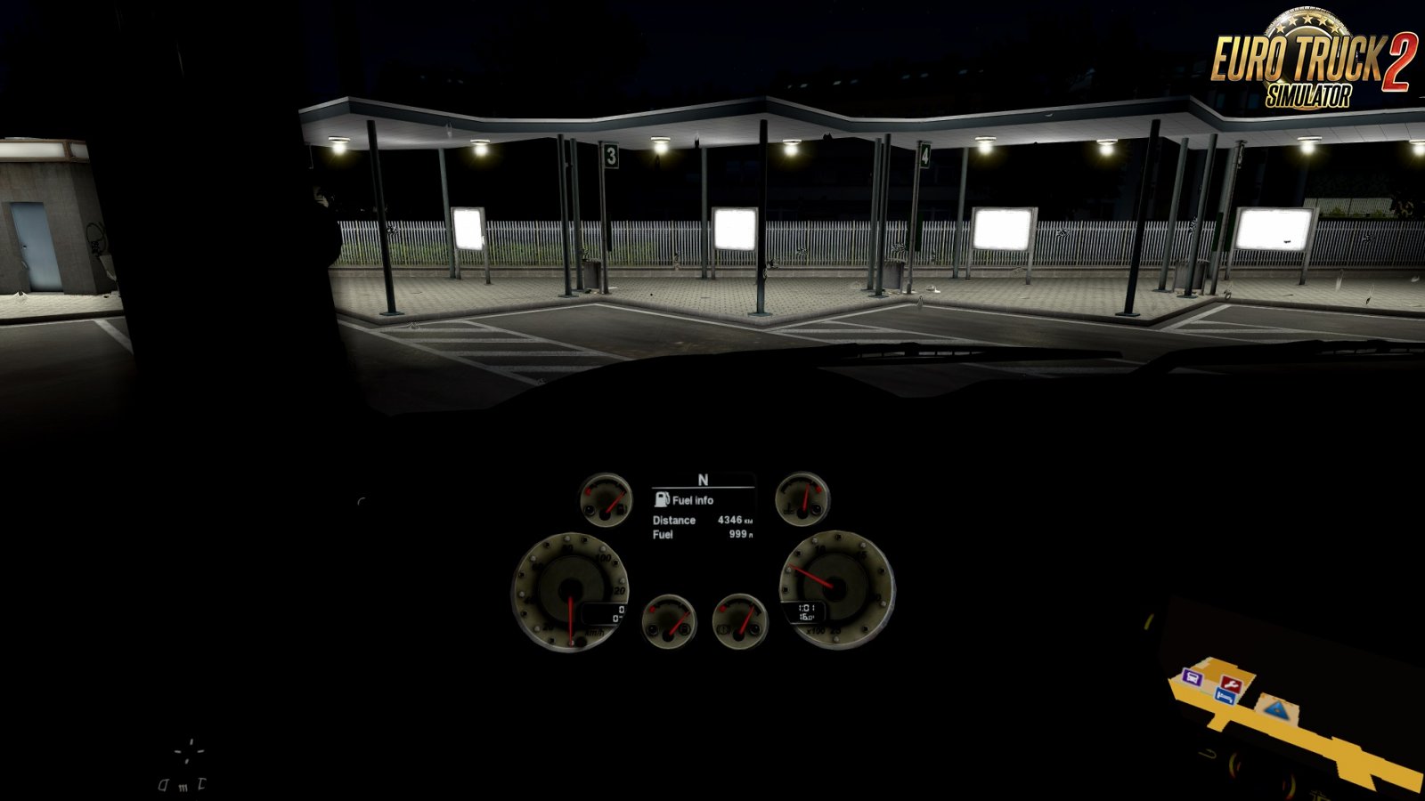 Dashboard for DAF XF105 [1.33.x]