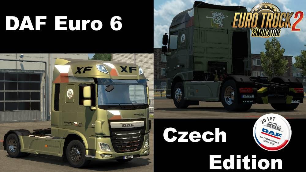 DAF XF Euro 6 Editions SkinPack v1.0
