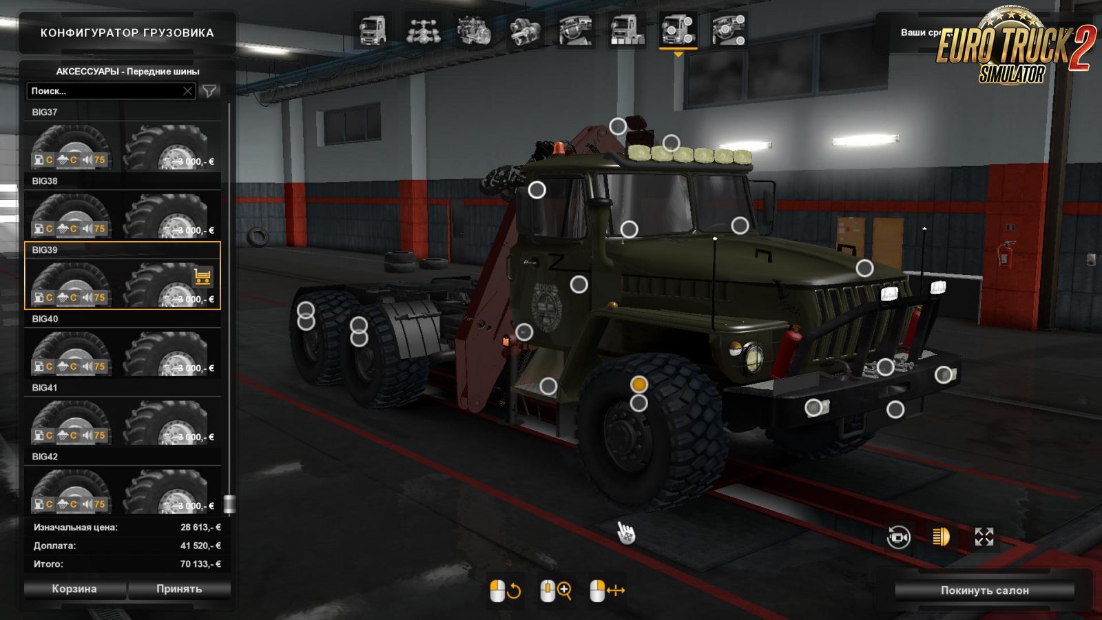 Ural 4320-43202 v6.0 for Ets2