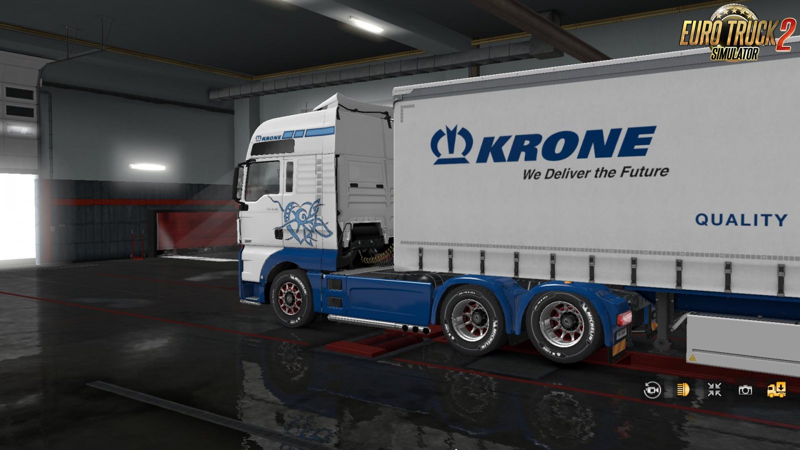 Skin "Krone" for MAN Euro 6
