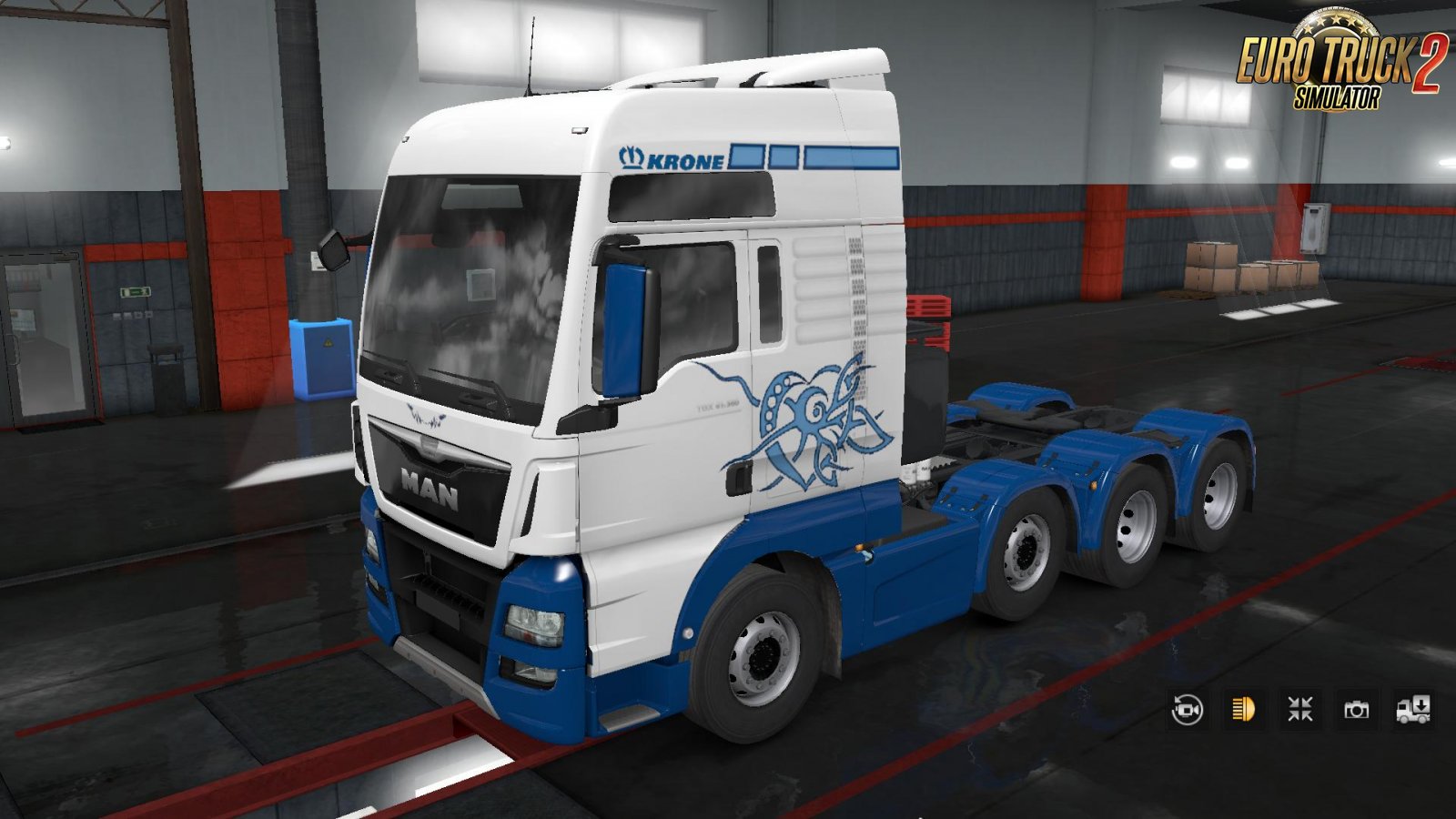 Skin "Krone" for MAN Euro 6
