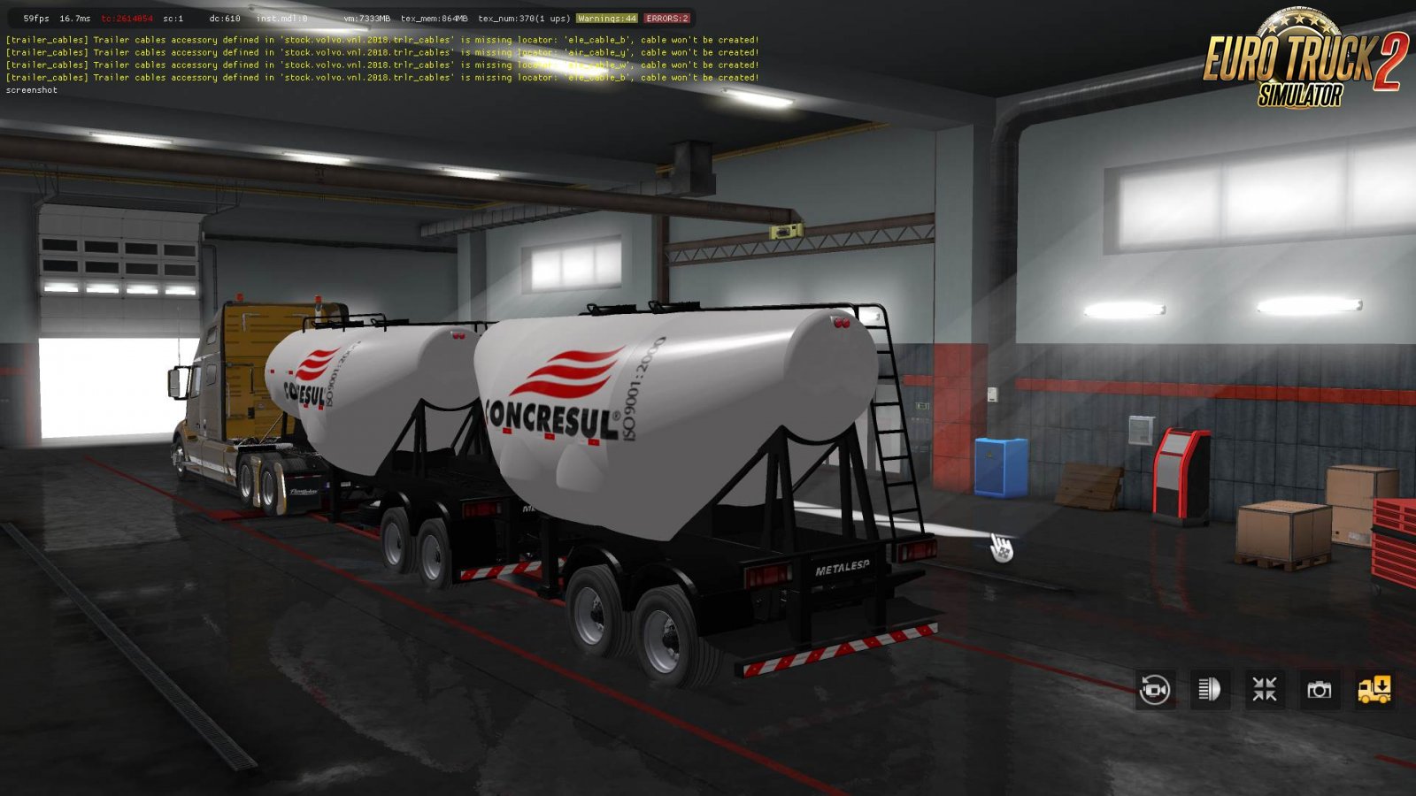 Cement Trailer Ownable v1.0