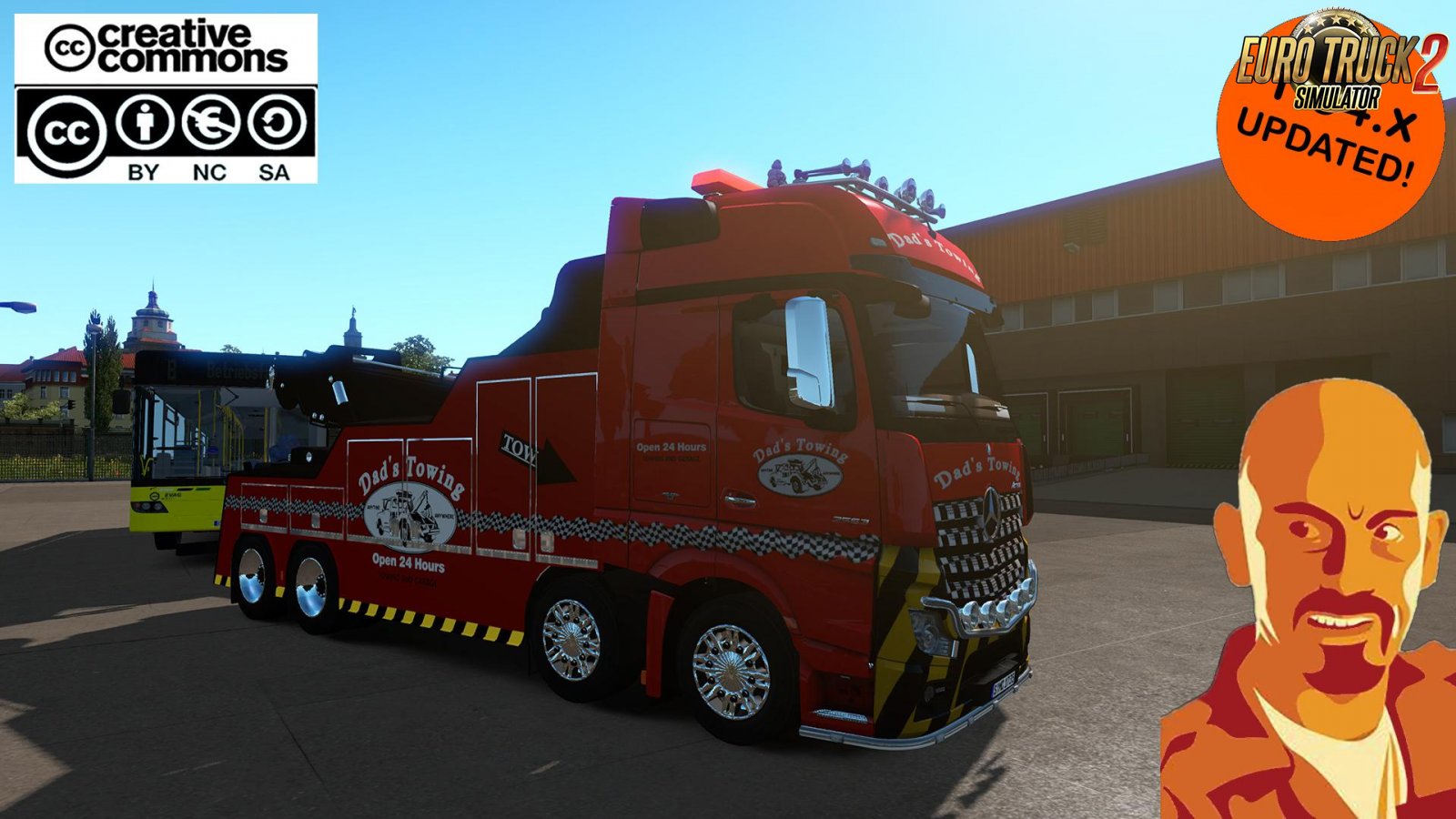 Mercedes Benz Actros MPIV Crane Truck [1.34.x]