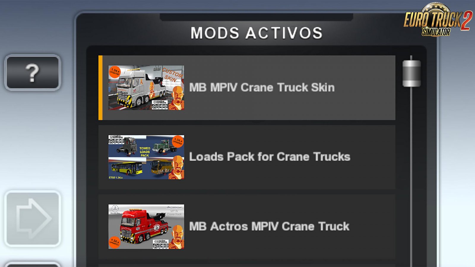 Custom Skin for Mercedes Benz MP IV Crane Truck