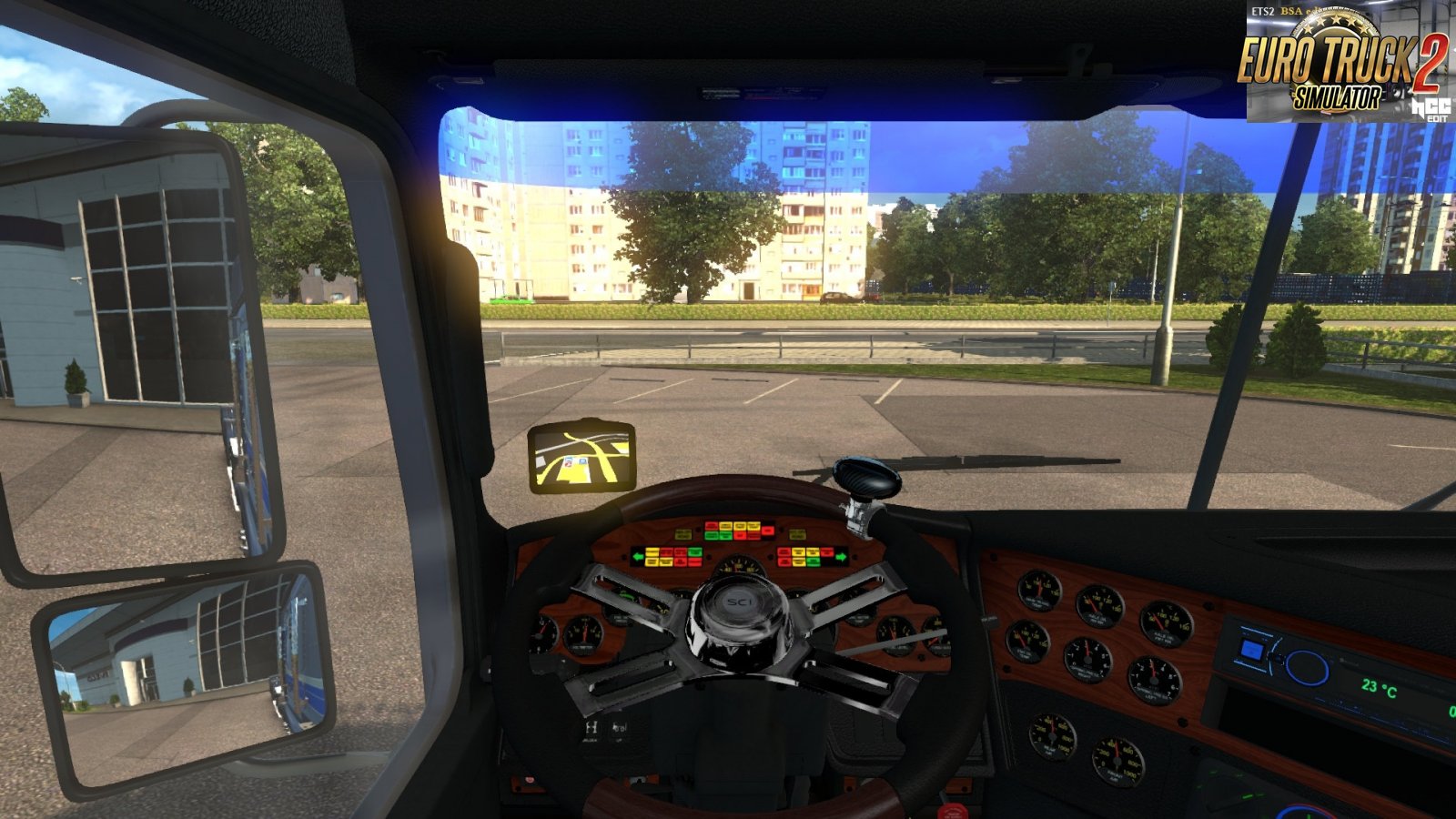 RTA-Mods Kenworth K200 v14.3 HCC edit (ETS2 BSA edit) for Ets2