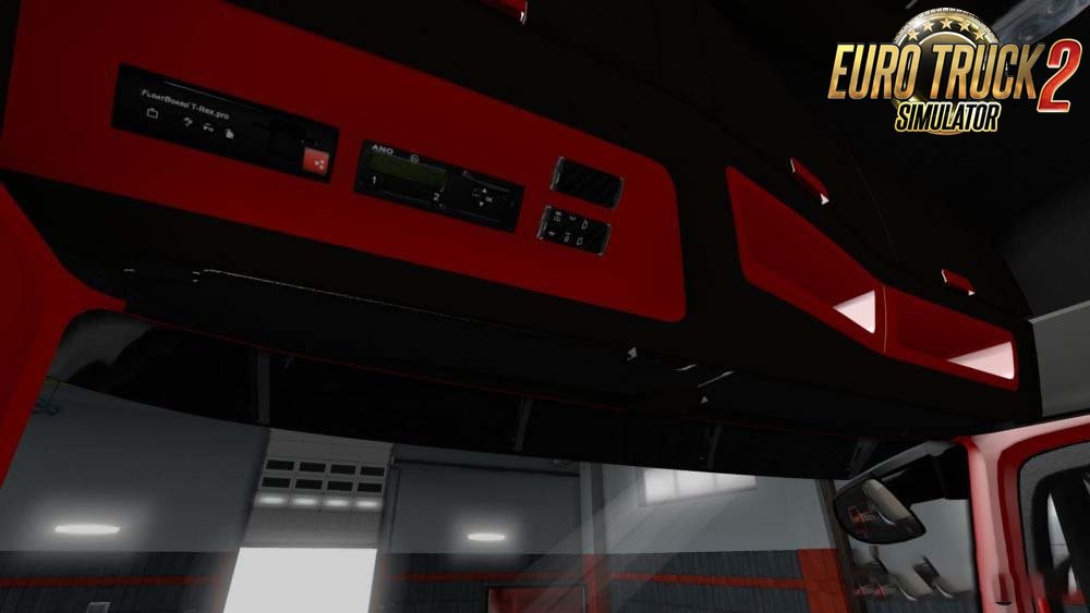 Mercedes MP4 Red Black LUX Interior by Miki