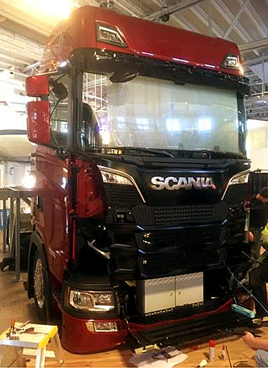 Scania presentation at Science Center