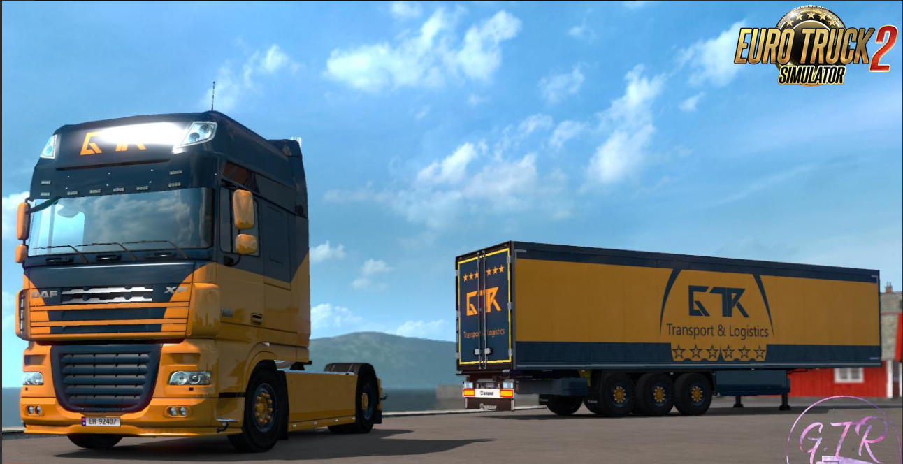 Transport & Logistics Skin Pack for DAF XF 105 in Ets2