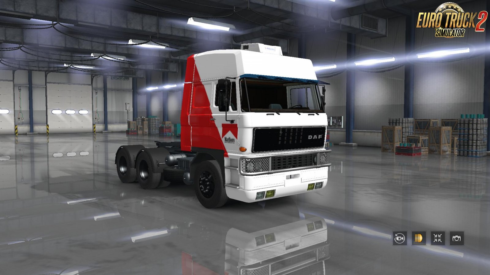Combo skin “Marlboro” for DAF F241 and its trailer v1.0