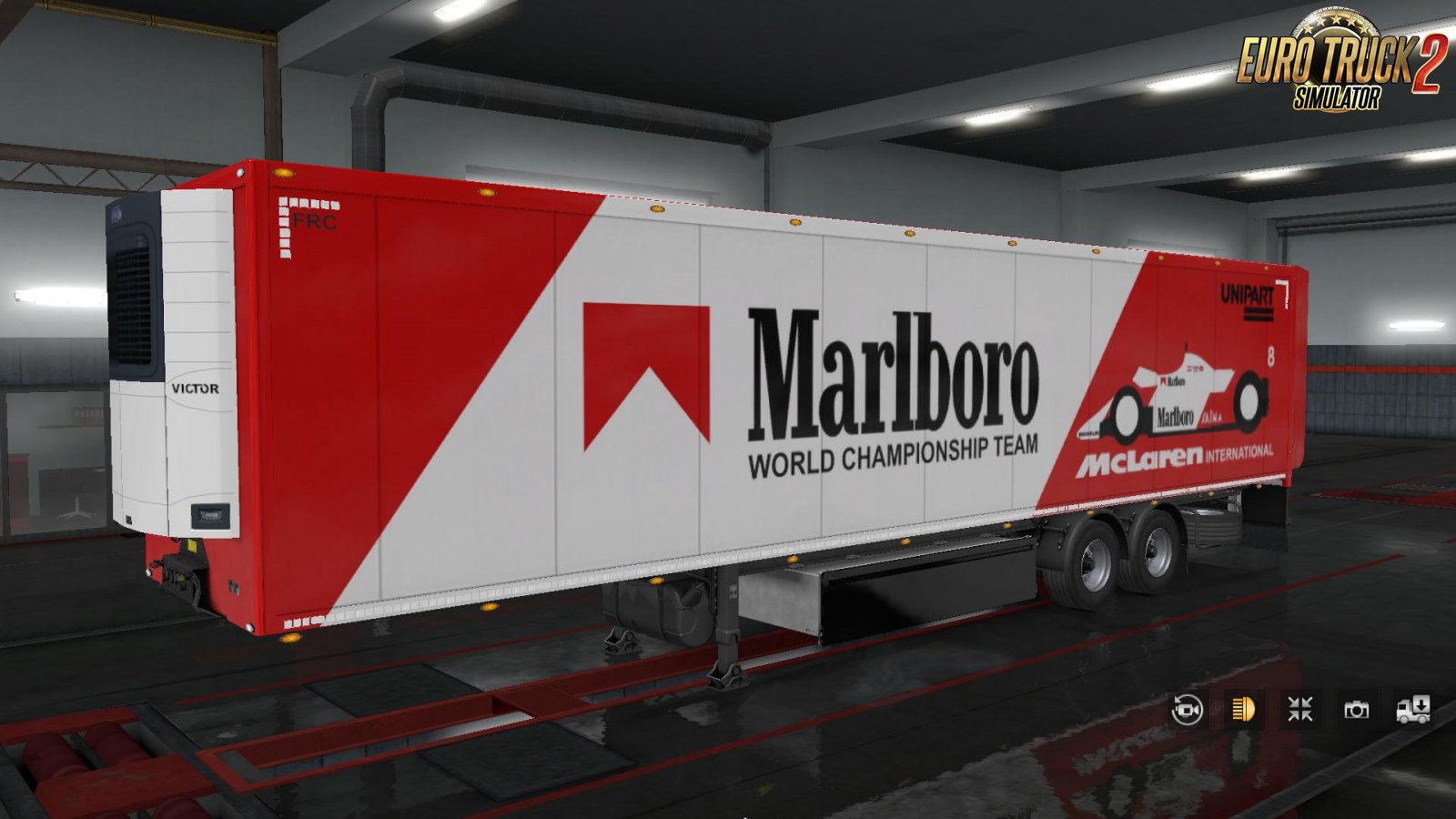 Combo skin “Marlboro” for DAF F241 and its trailer v1.0
