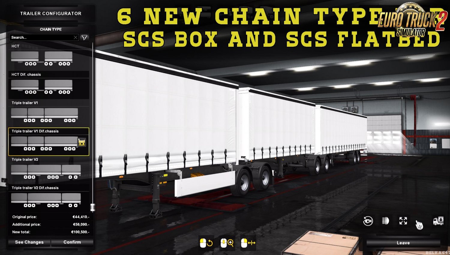 Mega Customization Owned Trailers v1.0 for Ets2 [1.34.x]