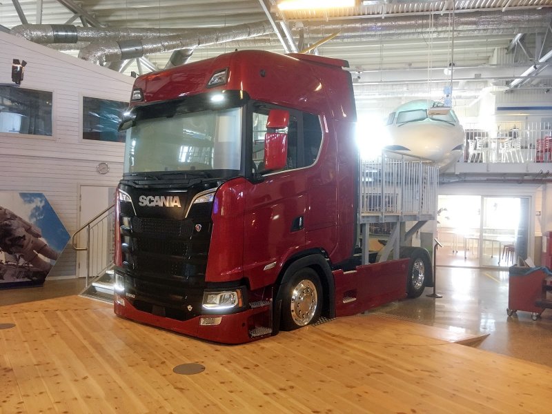 Scania presentation at Science Center