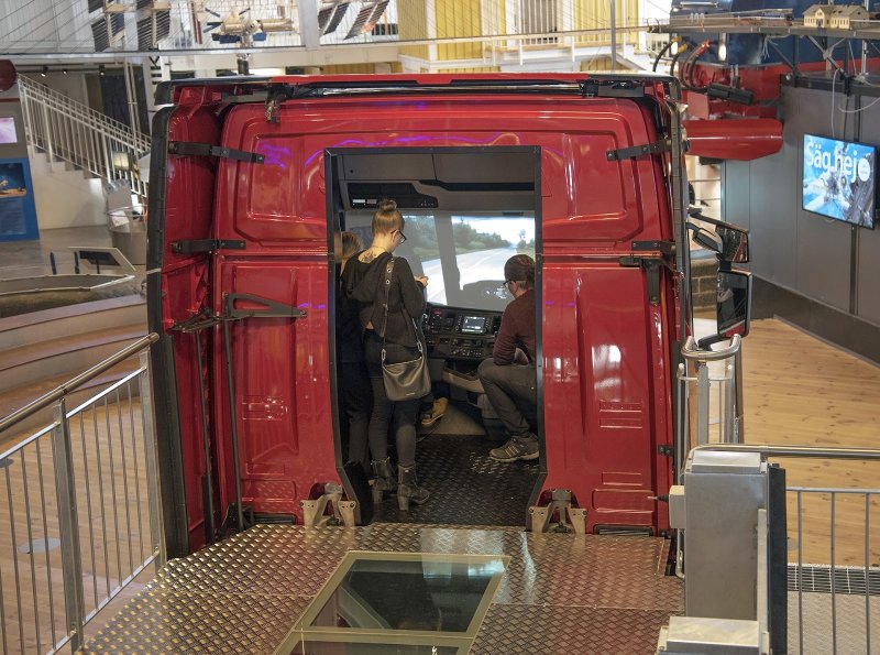 Scania presentation at Science Center