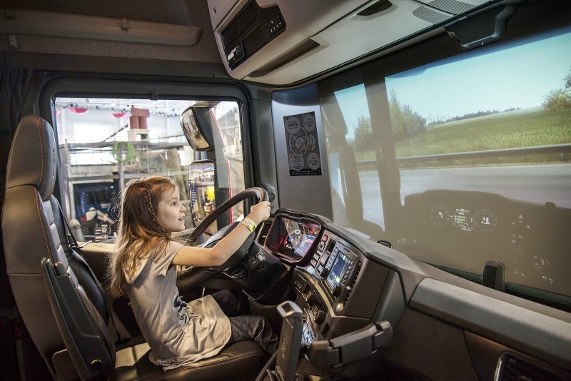 Scania presentation at Science Center