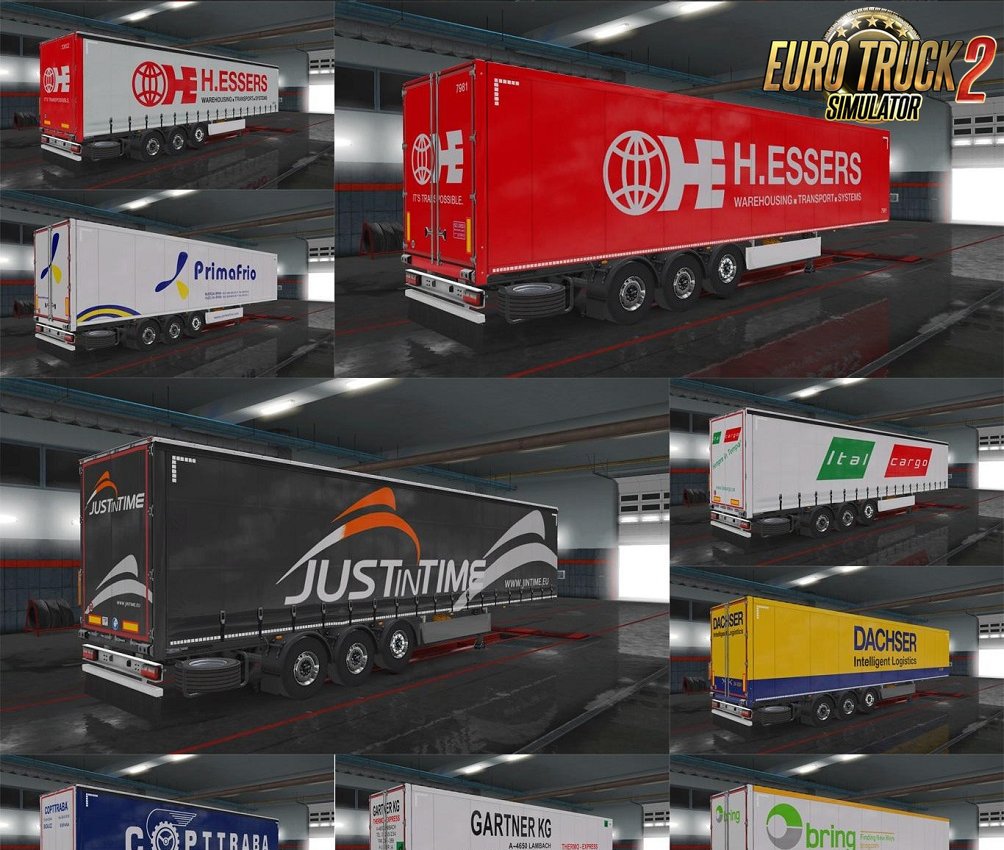 Essential Trailers Pack for Ets2