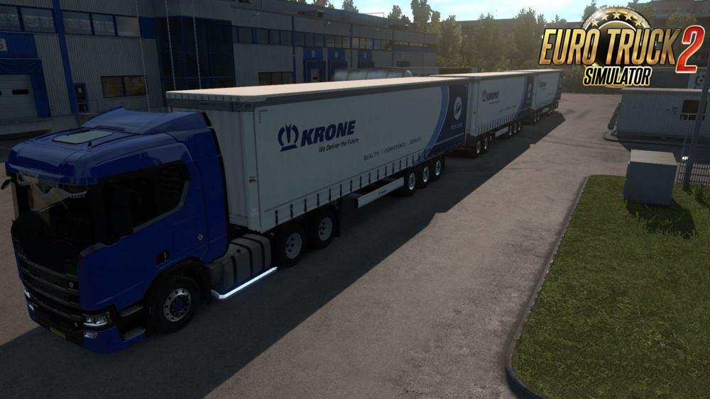 Triple Krone High Capacity Trailer for Ets2