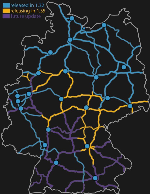 Revisiting Germany for ETS2