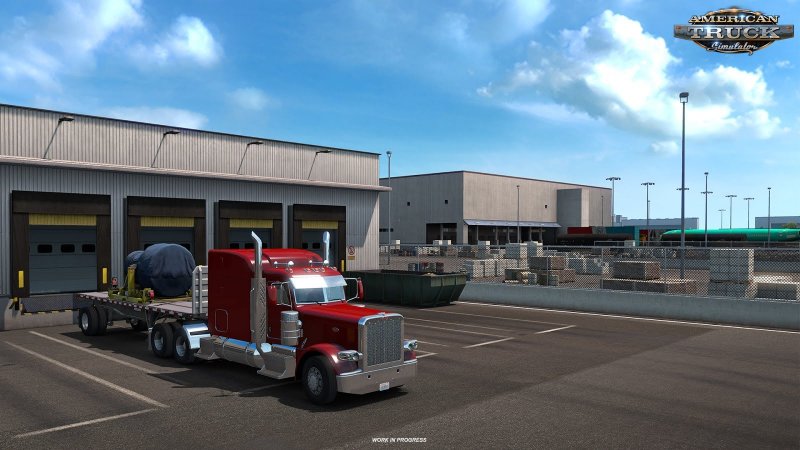 Washington DLC: Everett Aerospace Factory in American Truck Simulator