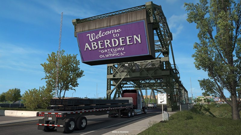 Washington DLC Bridges in American Truck Simulator