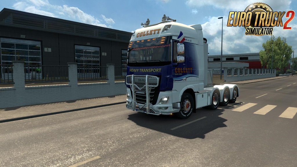 Heavy Haulage chassis addon for DAF E6 SCS [1.35.x]