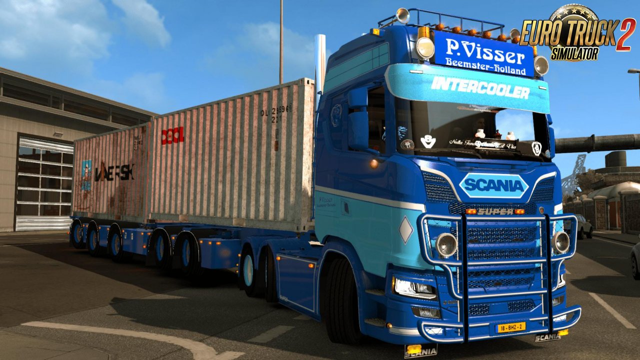 Scania S P. Visser Skin v1.0