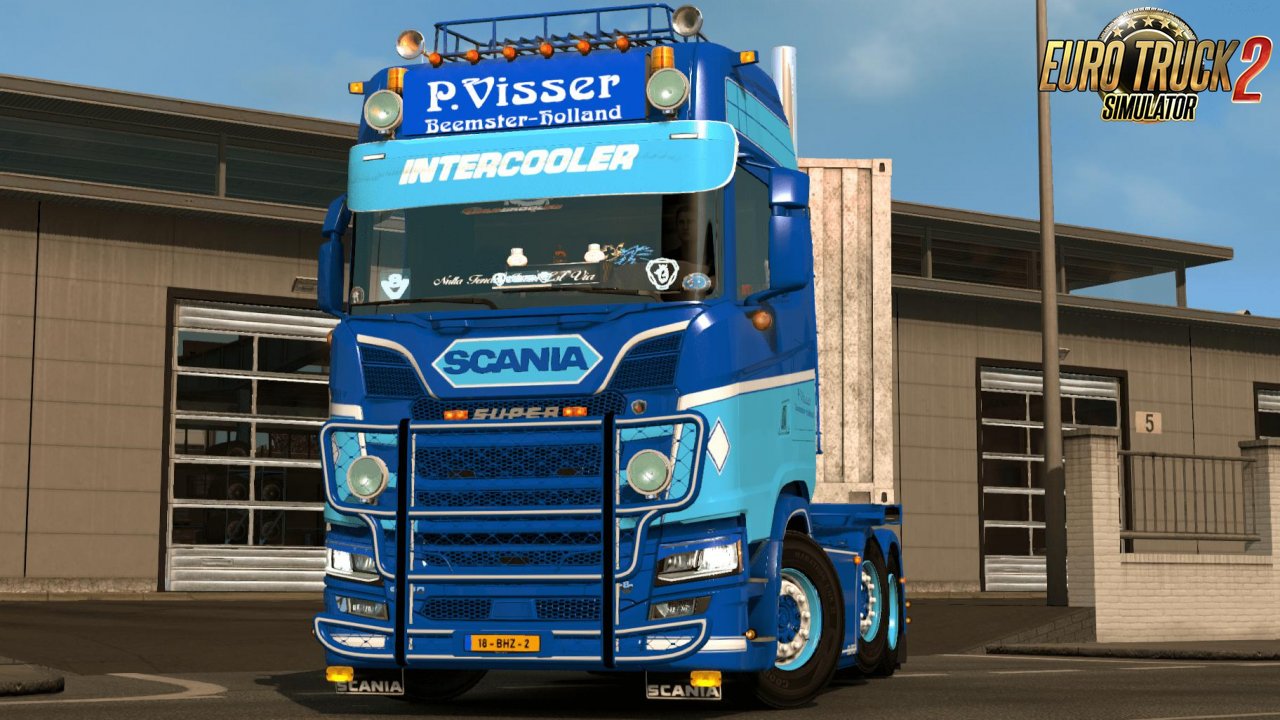 Scania S P. Visser Skin v1.0