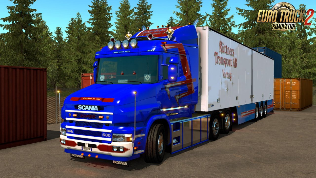 Scania T4 Ruttners Skin v1.0