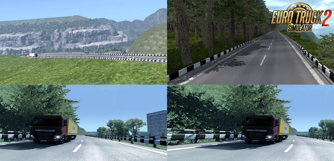 Creative Zone Trucking Map v1.3 (1.36.x) for ETS2