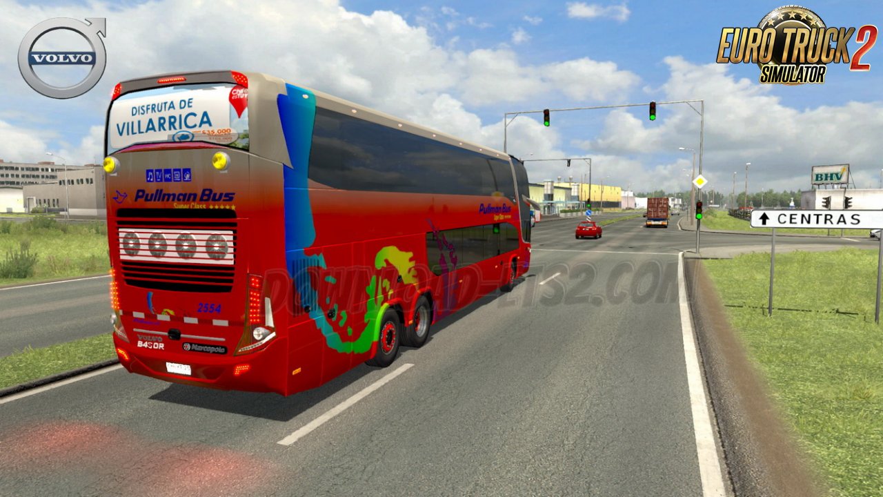 Bus Volvo G7 1800DD 6x2 + Passengers Mod v1.0 (1.35.x)