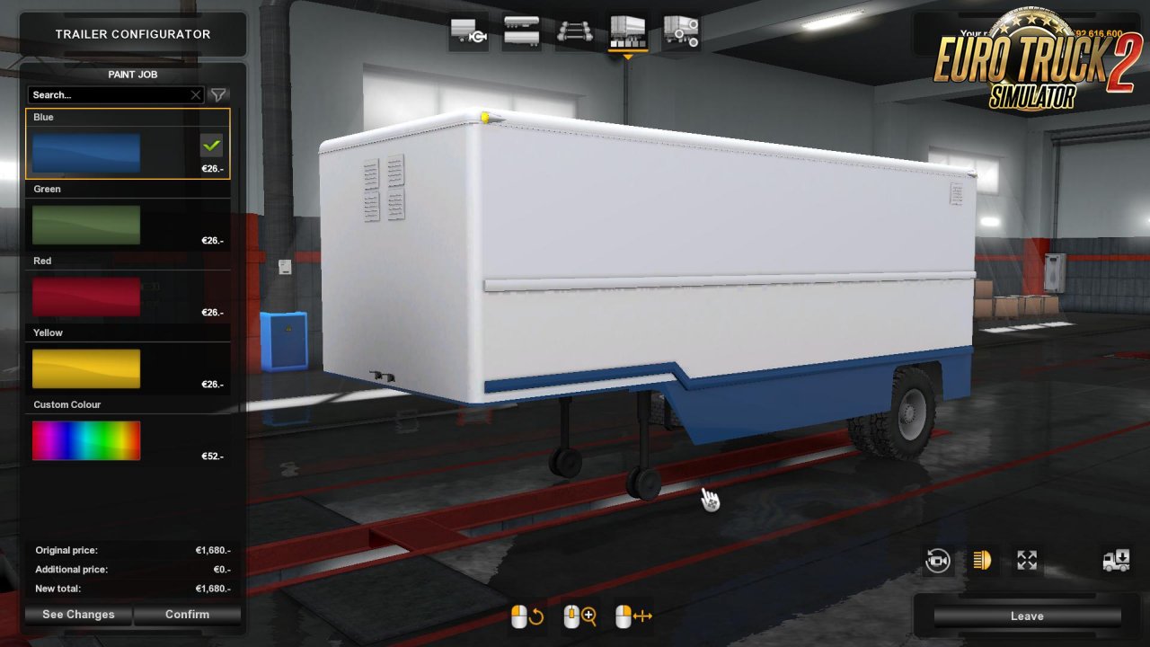 ODaZ GKB pack trailers ownable v1.0 for Ets2