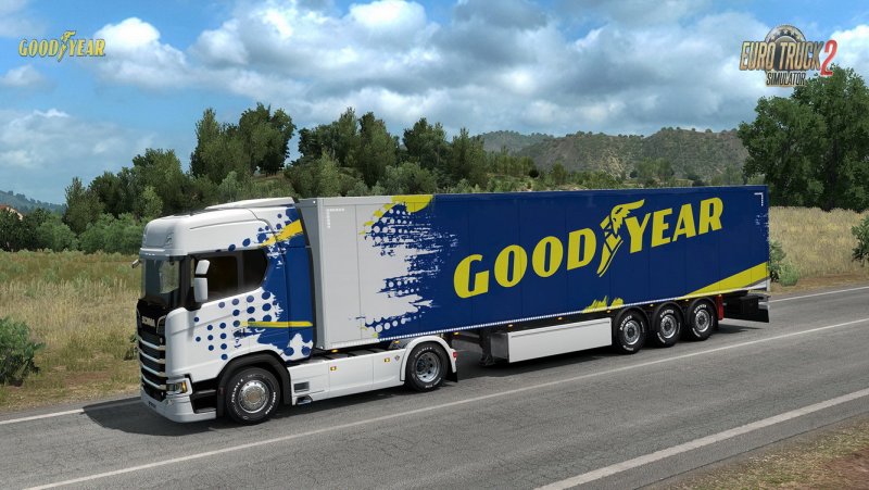 Goodyear Tyres Pack DLC for ETS2